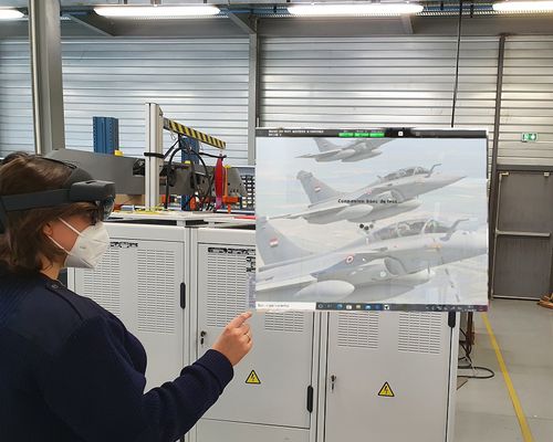 Augmented reality software - ARESIA - ST SOUPPLETS - computerized maintenance management