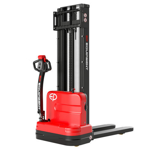 Battery-powered stacker truck - EST124 - EP Equipment - walk-behind / 24 V / transport