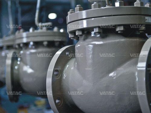 Swing check valve - Vatac Valves (Wenzhou) Corporation - disc / piston / steel