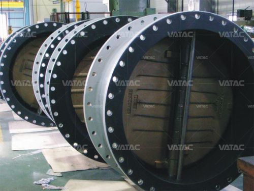 Dual plate check valve - Vatac Valves (Wenzhou) Corporation - flange / wafer / weld