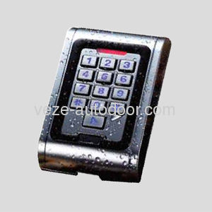 13-key keypad - AK05 - Ningbo VEZE Automatic Door Co., Ltd. - panel-mount / stainless steel / waterproof