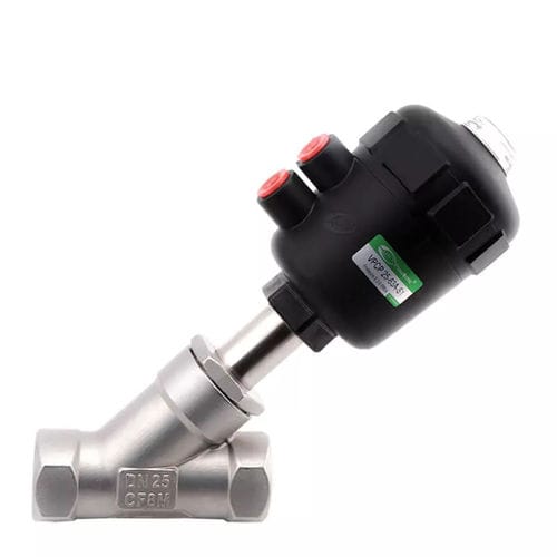 Angle seat solenoid valve - VPCP Series - Ningbo VPC Pneumatic Co., Ltd. - direct-operated / 2/2-way / normally closed