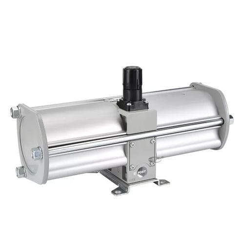 Compressed air pressure booster - VBA Series - Ningbo VPC Pneumatic Co., Ltd. - piston / grease lubricated
