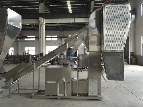 Winnowing separator - FSJ - SHAOXING WALLEY FOOD MACHINERY CO., LTD. - vegetable / spinach / cabbage