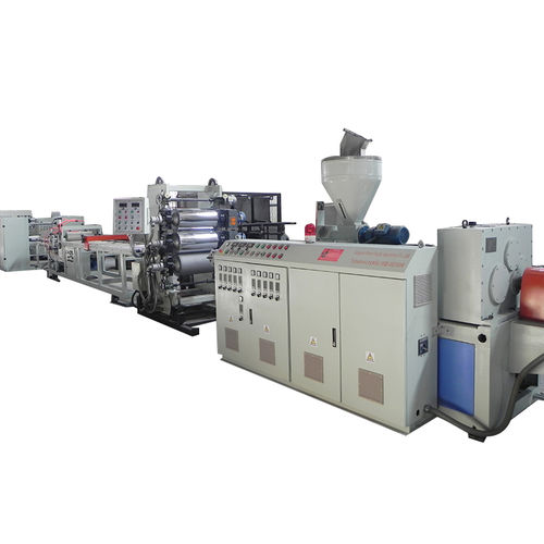 Sheet extrusion line - Qingdao Weier Plastic Machinery Co., Ltd. - tape / for thermoplastics / for PVC