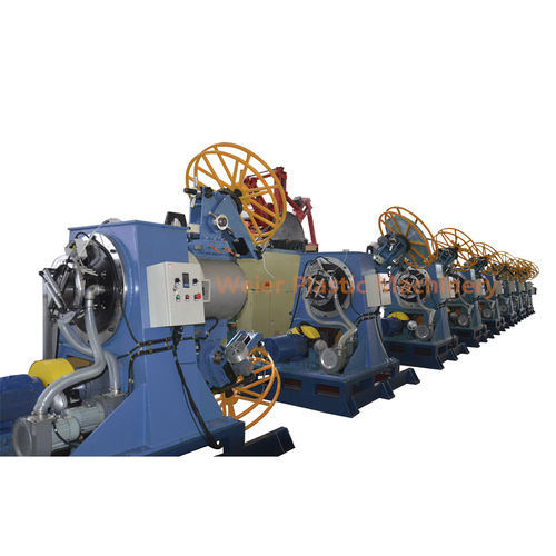3-layers extrusion line - Qingdao Weier Plastic Machinery Co., Ltd. - for pipes / for thermoplastics