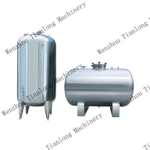 Water tank - Wenzhou Tianlong Machinery Technology Co., Ltd. - liquids / stainless steel / cylindrical