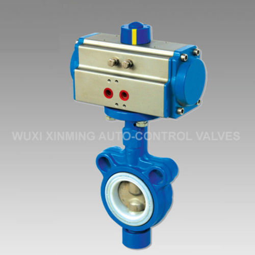 Butterfly valve - Wuxi Xinming Auto-Control Valves Industry Co., Ltd. - pneumatic / for control / straight