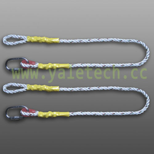 Webbing fall arrest lanyard - YL-L600 - Hangzhou Yale Industrial Co., Ltd. - rope / shock absorbing