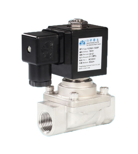 NC solenoid valve - YCPS31-15 - Yongchuang solenoid valve - NO / for steam / threaded