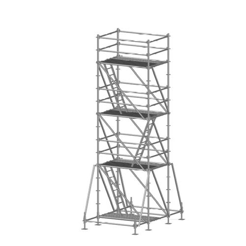 Modular scaffolding tower - Changzhou Yueyang Machinery Co., Ltd. - facade