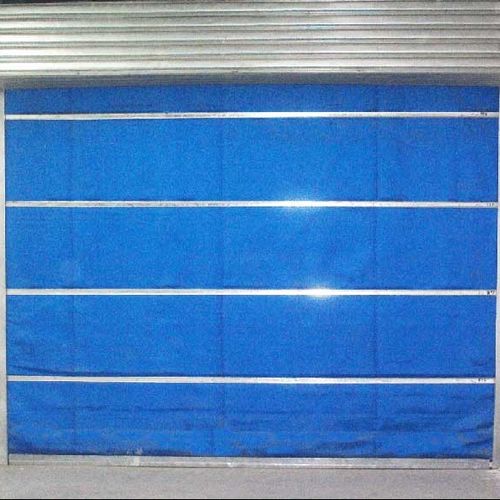 Fireproof door - YUOU (LUOYANG) DOORS AND WINDOWS TECHNOLOGY CO., LTD. - fold-up / aluminium / galvanised steel