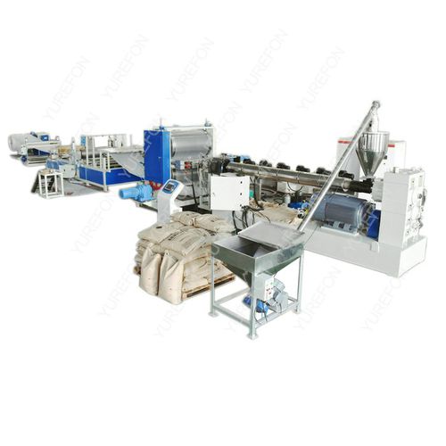 Dimpled sheet extrusion line - YRF series - Yurefon Machinery(Zhangjiagang) Co., Ltd. - plastics recycling / for HDPE