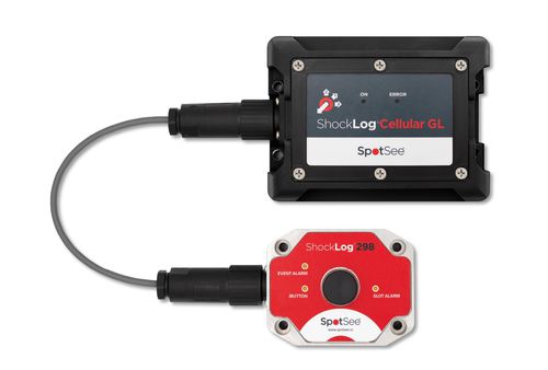 Digital recorder - The ShockLog® Cellular GL - SpotSee - impact / video surveillance / data logger