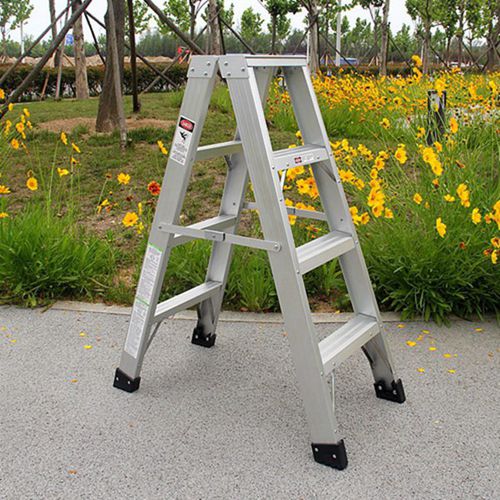 Aluminum ladder - ZRDT-7006 - Qingdao Zeruida Industry & Trade Co., Ltd. - folding / for warehouse