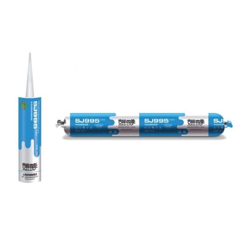 Silicone glue - SJ995 - Henan Jixiang Industry Co., Ltd. - for aluminum / single-component / sealing