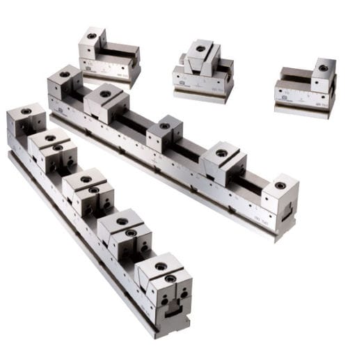 Grinding machine vise - VISE IN-ROW - HOMGE MACHINERY IND. CO., LTD. - for machine tools / for milling machines / multiple
