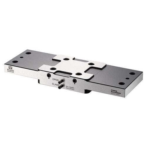 Pneumatic zero-point clamping unit - M-96x96(8051A)S - HOMGE MACHINERY IND. CO., LTD. - steel / for machine tools / single-acting