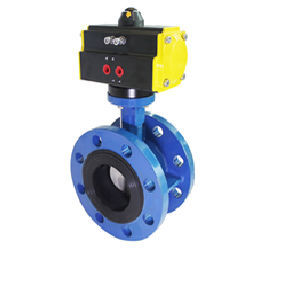 Pneumatic valve - Valvesonly Europe - butterfly / for control / flange