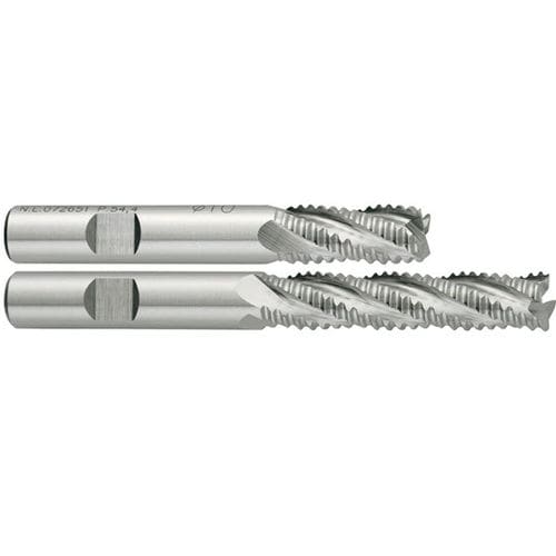 Solid milling cutter - CL24F series - Carmon - roughing / HSS/HSCO / with cylindrical shank