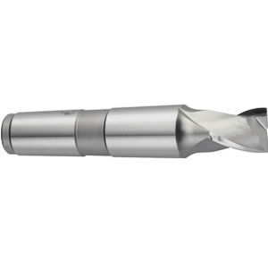 Solid milling cutter - CM31 - Carmon - HSS/HSCO / 2-flute / Morse taper shank