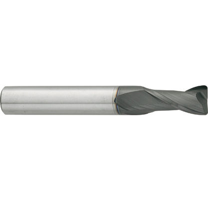 Shell-end milling cutter - CL11CrHM - Carmon - corner radius / solid / 2-flute