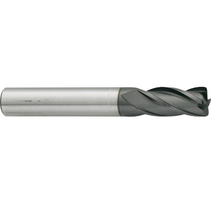 Shell-end milling cutter - CL21CrHM - Carmon - corner radius / solid / 4-flute