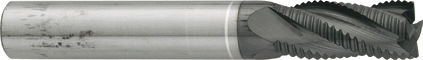Solid milling cutter - CL24TFPFHM - Carmon - roughing / for steel / with cylindrical shank