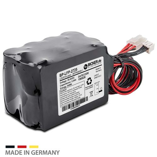 High density energy battery module - BP-LFP-2725 - Bicker Elektronik GmbH - lithium iron phosphate / modular / 24 V