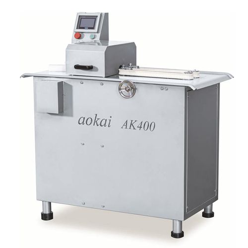 Sausage tying machine - AK400 - Foshan Aokai machinery Technology Co.,Ltd - single wrap / automatic / stainless steel