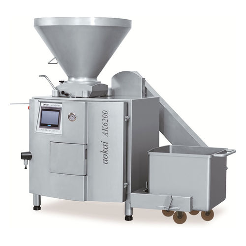 Automatic vacuum filler - AK-6200 - Foshan Aokai machinery Technology Co.,Ltd - continuous / high-speed / servo-driven