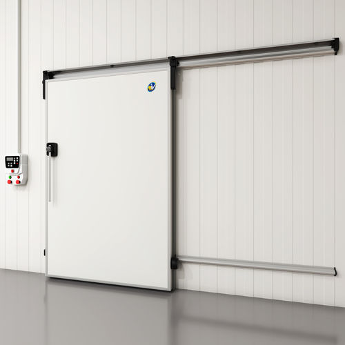 Sliding door - 900M  - MIV INSULATING SYSTEMS S.R.L. - swing / stainless steel / aluminium