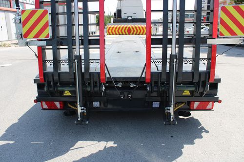 Low-profile semi-trailer - MS-EW-90/3 - Ms Dorse - equipment / for machines / construction