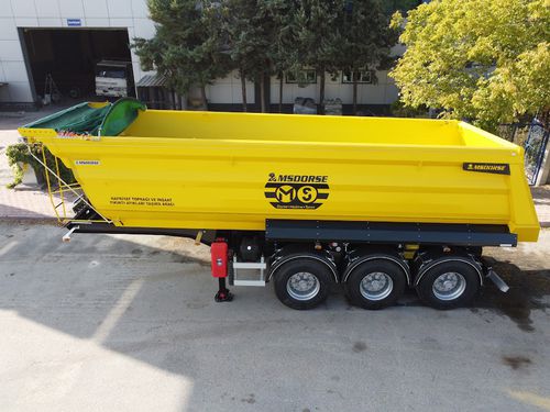 Equipment semi-trailer - Ms Dorse - dump / for sand / construction