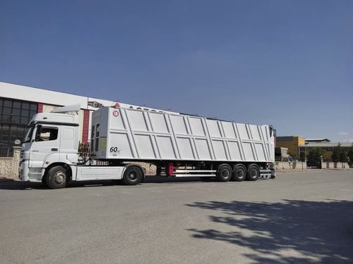 Waste semi-trailer - Ms Dorse - air-suspension / for water tanks