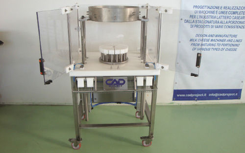 Semi-hard cheese portioning machine - TT02 - CAD PROJECT S.R.L. - hard / blade / semi-automatic