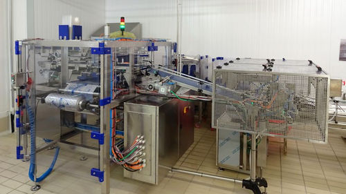 Automatic packaging machine - IN18  - CAD PROJECT S.R.L. - fold wrapping / cheese