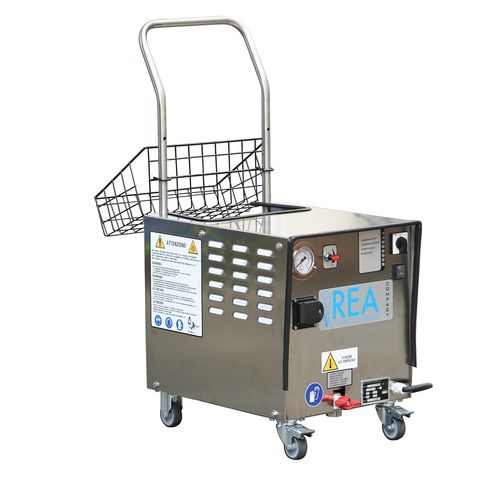 Electric steam generator - SATURNO COMPACT 3 - REA STEAM CLEANING SRL - mobile / compact