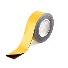 Mounting adhesive tape - 84.02.A - Braillon Magnetics - rubber / yellow