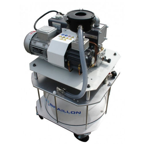 Rotary vane pump vacuum unit - 30.10 series - Braillon Magnetics - lubricated / industrial / compact