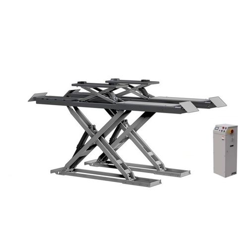 Scissors car lift - TSC4000X2A - TyreON BV - 4 ton / electro-hydraulic / for car