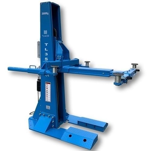 Single post lift - TL35E - TyreON BV - 3.5 ton / electro-hydraulic / for car