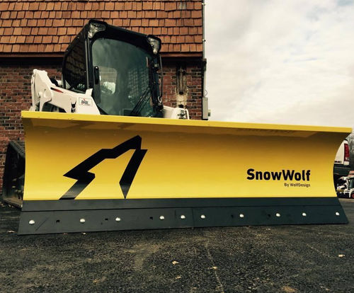 Skid steer loader snow-plow - UltraPlowXT - SnowWolf