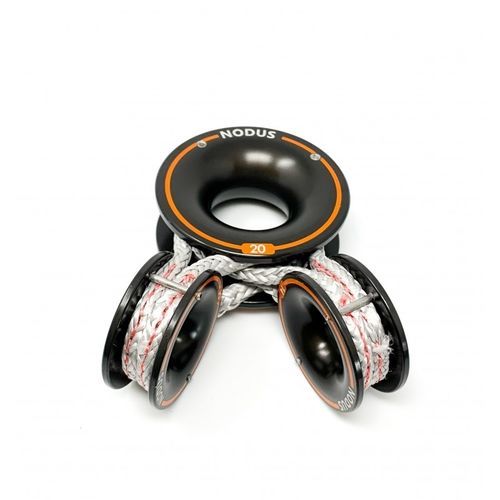 Rotating pulley - Mickey-Ring® 3D - Nodus Factory Industry - for cables / aluminum / adjustable