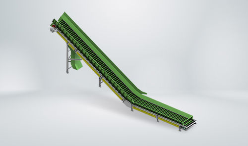 Belt conveyor - Suzhou JONO Environmental Technology Co., LTD - chain / horizontal / inclined