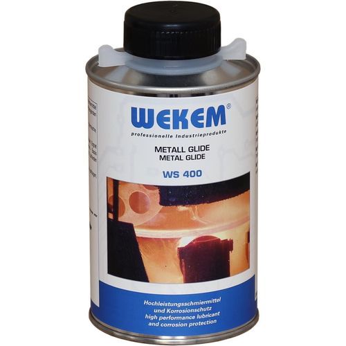Lubricant paste - WS 400-500 - Wekem - assembly / silver based / for bearings