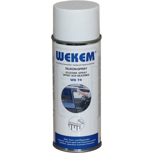 Lubricant spray - WS 74-400 - Wekem - for metal / for plastics / solvent