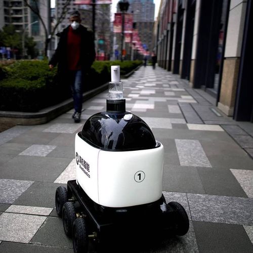 Mobile surveillance robot - RoboBat - ZhenRobotics - autonomous / exterior / with acoustic device