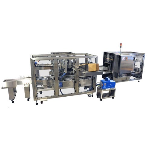 Continuous-motion tray former - TR series - Polypack Europe - intermittent-motion