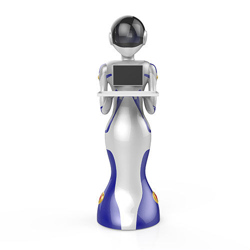 Food delivery robot - HuanHuan - GuangZhou AoBo - for restaurant / for shopping centers / for hotel